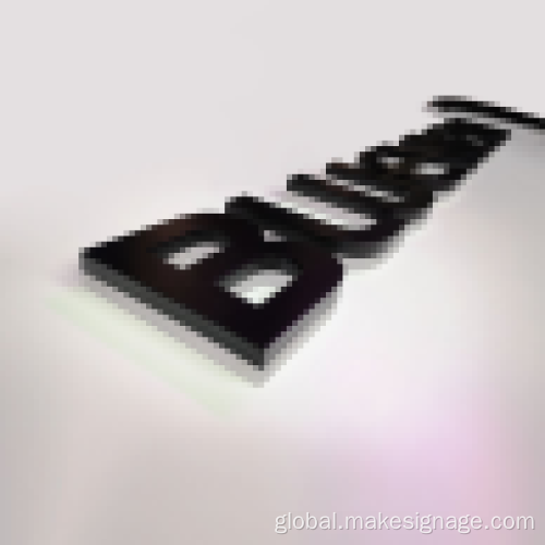 Backlit Acrylic Letter Signs Backlit LED Channel Letter Sign Manufactory